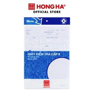  Giấy kiểm tra kẻ ngang THCS THPT Hồng Hà - 4933 