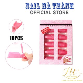 Kẹp ủ móng tay phá gel set 10 chiếc