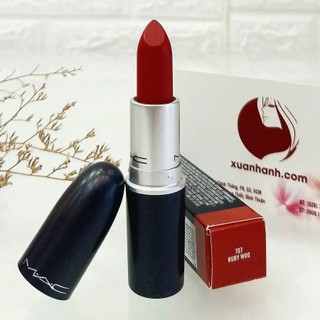 Son Mac Retro Matte Lipstick son lì, bám màu tốt, tone màu HOT TREND