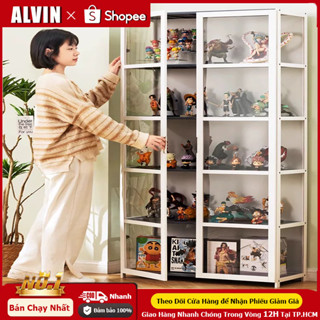 ALVIN Tủ bày Tủ trưng bày Đồ chơi Lego tủ trưng bày làm bằng tay acrylic kệ lắp ráp tủ tre cao