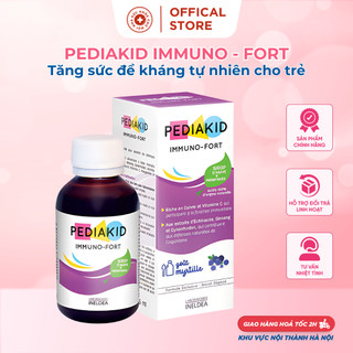 Pediakid Immuno - Fort Giúp Tăng Cường Miễn Dịch, Sức Đề Kháng Tự Nhiên Cho Bé - Pháp