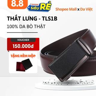 Thắt Lưng Nam Da Thật Phong Cách Sang Trọng Đẳng Cấp Chính Hãng Tặng kèm Hộp - VN | TLS1B