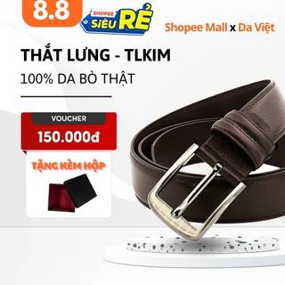 Thắt Lưng Nam Da Bò Khóa Kim Thiết Kế Tinh Tế Thể Hiện Đẳng Cấp Chính Hãng | TLKim