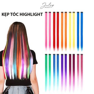 Kẹp tóc giả highlight nhiều màu sắc - tóc highlight không cần nhuộm - julep beauty