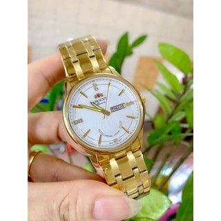 Đồng hồ nam Orient - size 40mm - máy pin - chống nước tốt - bảo hành 12 tháng