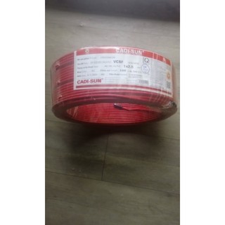 Dây đơn mềm Cadisun nguyên cuộn 100m chính hãng