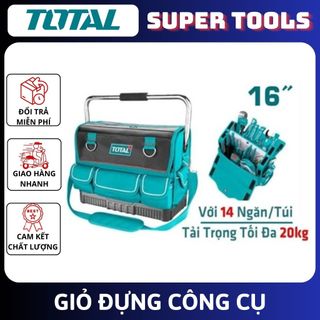 Đồ nghề total giỏ đựng công cụ 16 inch tht66l01
