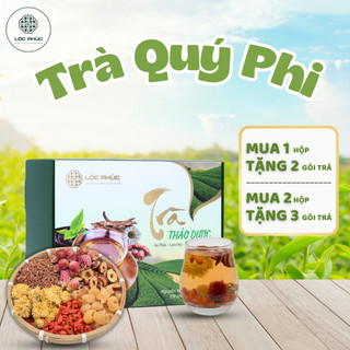 Trà Quý Phi Gạo Lứt Long Nhãn Lộc Phúc Giảm Mụn Đều Màu Da 150g