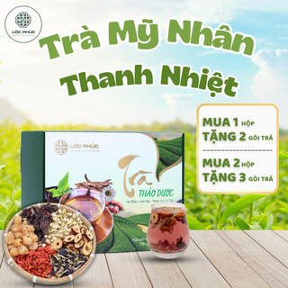 Trà Mỹ Nhân Hoa Đậu Biếc Atiso Lộc Phúc Thanh Nhiệt Giảm Căng Thẳng 150gr