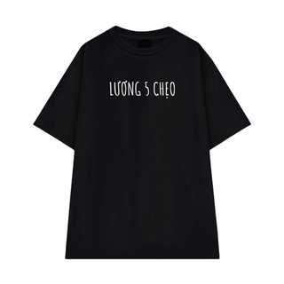 Áo thun nữ unisex, Áo Phông nam nữ in chữ LƯƠNG hài hước cổ tròn chất liệu 100% cotton co giãn mềm mại thoáng khí ta545