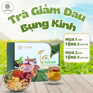Trà Quế Gừng Lộc Phúc Làm Ấm Bụng Giảm Đau Bụng Kinh 150g