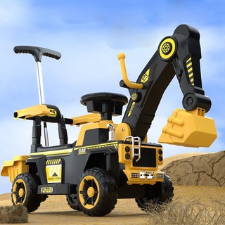  Xe cẩu điện - Xe máy xúc điện cho bé ,xe cẩu điện cho bé ngồi cỡ đại phù hợp cho trẻ 1-7 tuổi. 