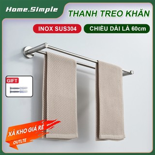 Giá treo khăn nhà tắm inox 304 TOP R không gỉ cao cấp Giá treo khăn nhà tắm inox 304 giá vắt khăn tắm