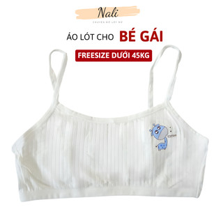  Áo Lót Học Sinh Cho Bé Gái Chất Liệu Cotton Co Giãn 2 Chiều Thấm Hút Tốt NL373 