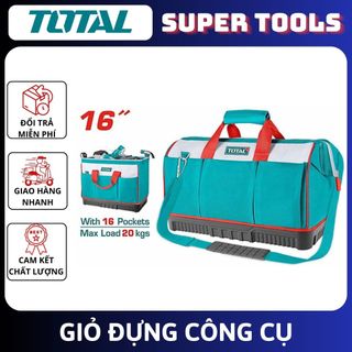 Đồ nghề total giỏ đựng công cụ 16 inch tht16163