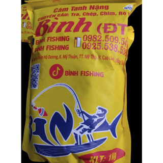  CÁM CÂU CÁ BÌNH TANH BÌNH VÀNG CHÍNH HÃNG 1KG 