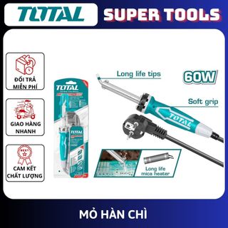 Đồ nghề total mỏ hàn chì tet2606
