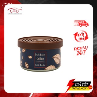 Sáp Thơm Ô Tô AIRQ Caffe Gusto No242Iv1 Cà Phê Đen 36g Nhập Khẩu Chính Hãng