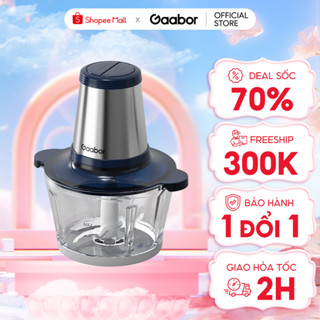Máy xay thịt thực phẩm đa năng MG20M-BE01A GAABOR công suất 300W dung tích 2L, cối thủy tinh an toàn