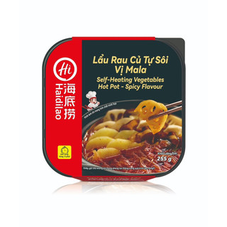 Lẩu rau củ tự sôi haidilao - lẩu ăn liền 2 vị siêu ngon