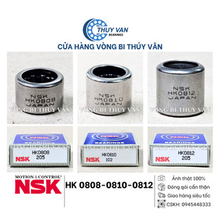 Vòng bi bạc đạn đũa kim HAI CHIỀU HK 0808 (8x12x8) ; HK 0810 (08x12x10) ; HK 0812 (08x12x12)  hãng NSK