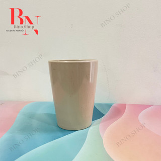 Ly Nhựa Melamine Màu Nâu -LY10