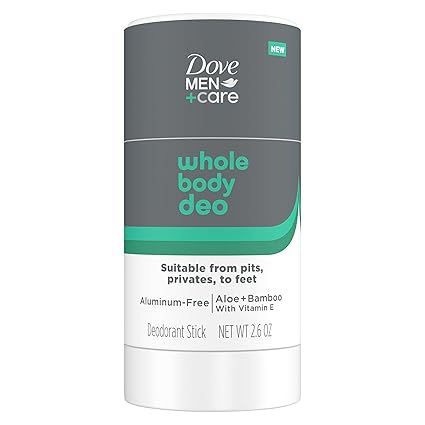 Lăn khử mùi Dove Men+Care Whole Body Deo Aluminum-Free Deodorant Stick - Aloe + Bamboo (Mỹ)