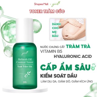 Toner tràm trà hoa cúc GUO, se khít lỗ chân lông, 0% cồn, cấp ẩm kiềm dầu, bổ sung HA cho mẹ bầu 100ml