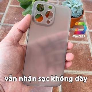 Combo 2 Ốp Lưng Trong Nhám Unibody iPhone 13 Pro Siêu Mỏng