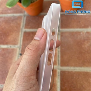 Combo 2 Ốp Lưng Trong Nhám Unibody iPhone 13 Pro Siêu Mỏng