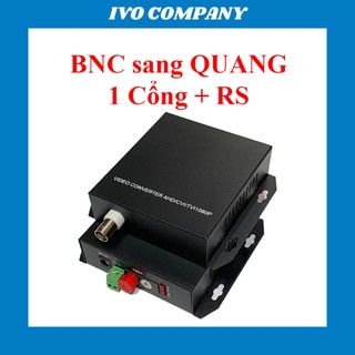 Bộ Chuyển Đổi Video Analog BNC Sang Cáp Quang 1 Cổng 1080P