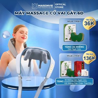 Máy massage đau cổ vai gáy 6D rung mạnh