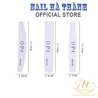 Dũa bột móng, phao dũa móng nhám opi độ nhám 100/180