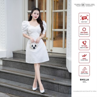 Váy đầm thiết kế cao cấp màu trắng sang trọng the shilla-cg.q42b45.62d2.wo1