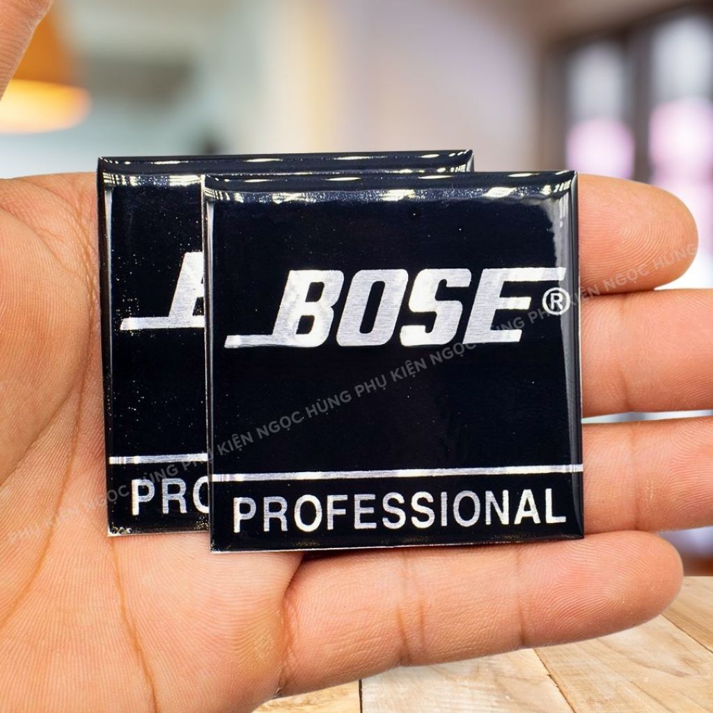 Logo Loa Bose Tem Dán Loa - 2 Tem