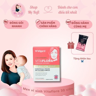 (𝐪𝐮𝐚̀ 𝐭𝐚̣̆𝐧𝐠 𝐤𝐡𝐚̆𝐧) ( Date 2026 ) Men vi sinh phụ khoa Vitaflora 20 tỷ CFU lợi khuẩn - Mẹ Rofi