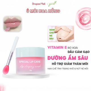 [HSD 11/2024] Mặt nạ ngủ ủ dưỡng môi cho bà bầu dưỡng hồng môi Special Lip Care GUO 10g