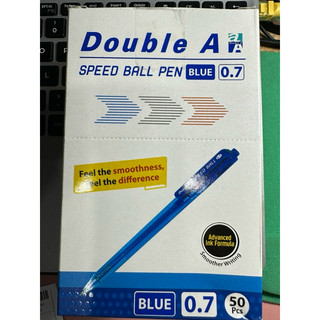 Bút bi Double A Speed ball mực xanh