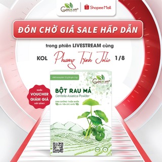  Bột rau má nguyên chất Goce 72g (24 gói x 3g)