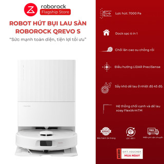 Robot hút bụi lau nhà Roborock QRevo S / QRevo - Bảo hành 24 tháng