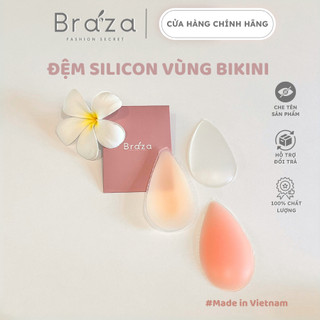 Đệm Silicone Vùng Bikini Braza Việt Nam Che Rảnh Vùng Kín Chống Lộ Khi Mặc Đồ Bó Sát Cao Cấp BRZ111
