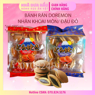Bánh rán doremon nhân khoai môn/ đậu đỏ núi phú sĩ