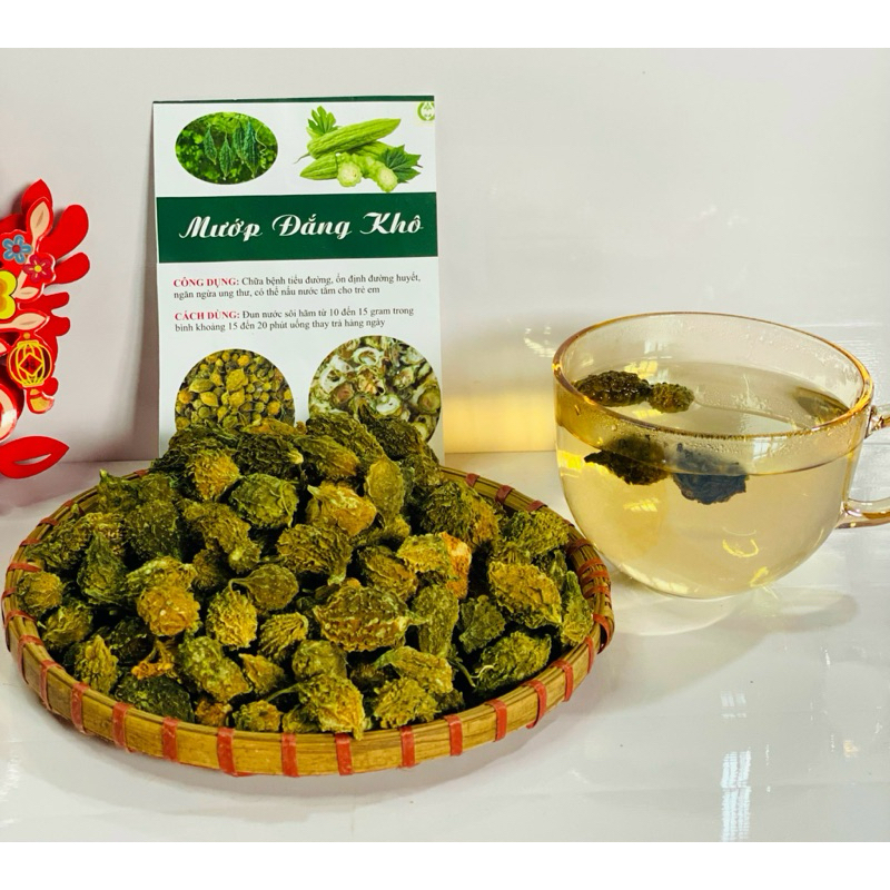 Khổ Qua Rừng Nguyên Quả ( Mướp Đắng Thái Lát Và Nguyên Quả )