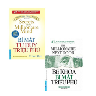 Sách - Combo Bí Mật Tư Duy Triệu Phú + ​Bẻ Khóa Bí Mật Triệu Phú (Bộ 2 Cuốn) - FN