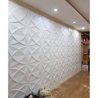 Tấm nhựa ốp tường PVC 3D không có keo sẵn