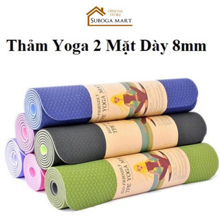 Thảm tập yoga ,thảm tập gym tpe chống trượt tại nhà yoga mat,thảm yoga tại nhà 2 lớp cao cấp chống thấm mước