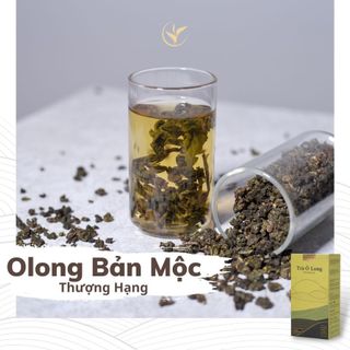 Trà olong bản mộc nguyên vị - olong bảo lộc lầm đồng hảo hạng hộp quà biếu tặng