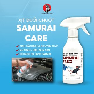 [HÀNG NỘI ĐIA NHẬT] Xịt đuổi chuột Samurai care-Hương bạc hà-Đuổi chuột hiệu quả cho xe hơi
