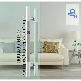 [Hàng nhập] Tay nắm cửa kính cường lực inox 304 bóng mờ