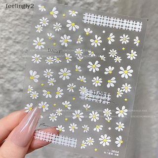 Sticker lụa hoa cúc daisy
